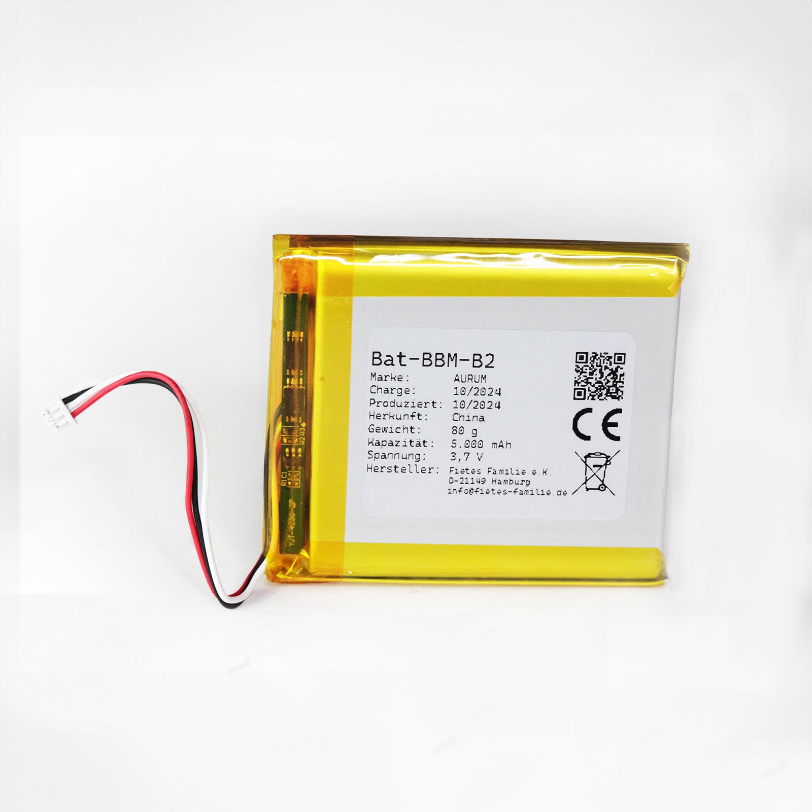 Akku für Bonoch BBM01, BBM03, BBM05 und Babysense HD S2