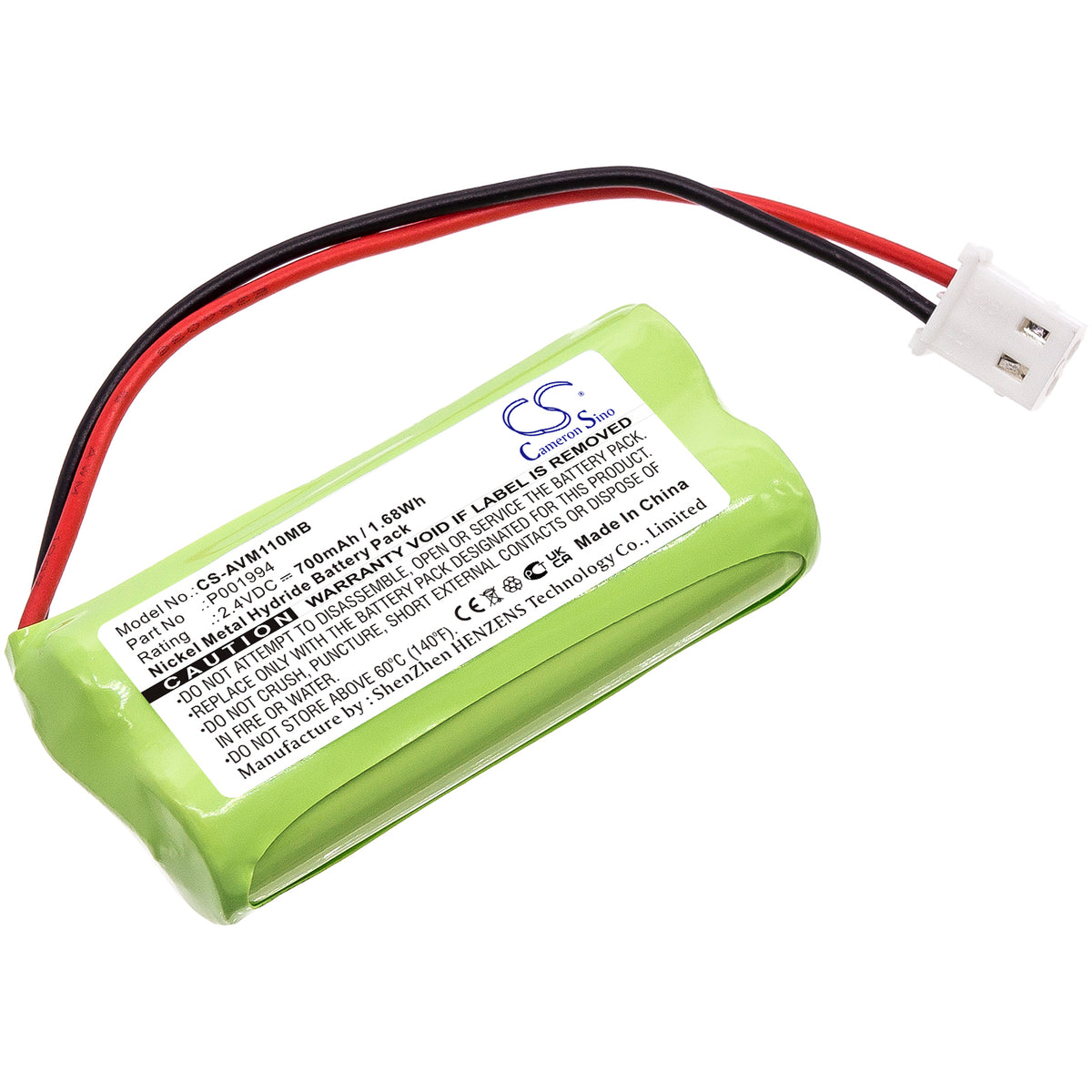 Ersatzakku Alecto DBX-111 – 700 mAh
